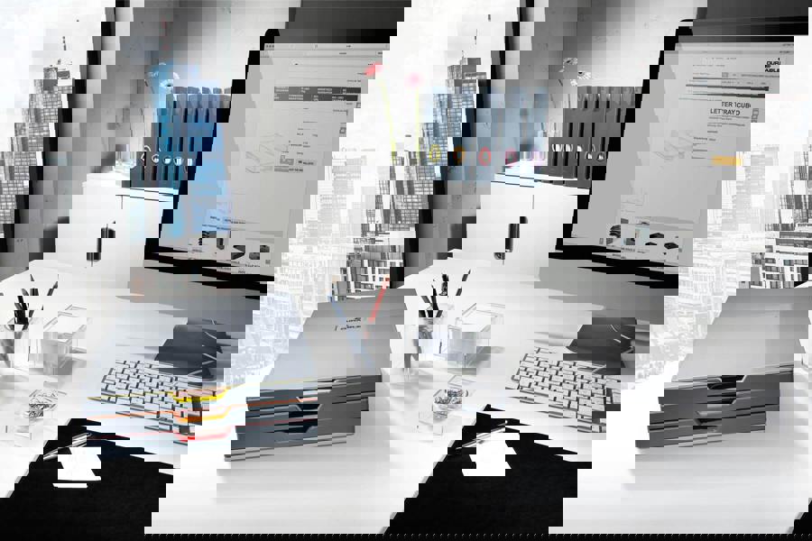 Durable VARICOLOR Magazine Rack Document Desk File Organiser | 5 Pack | A4