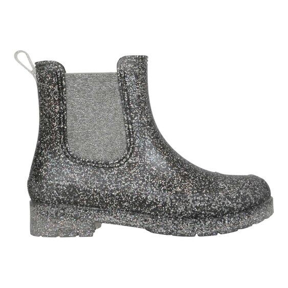 Mountain Warehouse Kids Ziggy Glitter Wellington Boots - Black - 11 UK Child - Black