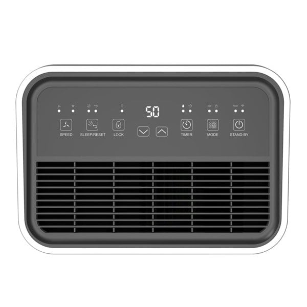 WiFi 20L White Dehumidifier with Wheels Timer function Dehumidifiers Living and Home