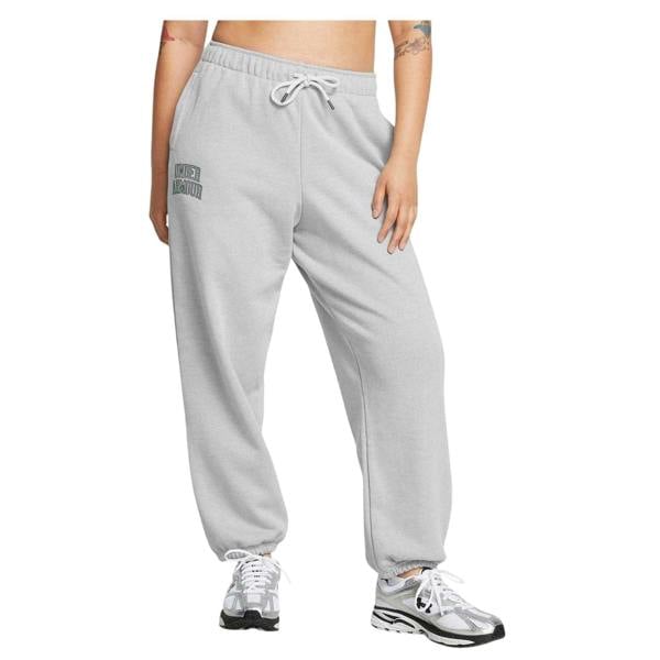 Under Armour Womens/Ladies Terrycloth Icon Joggers - Grey - 
