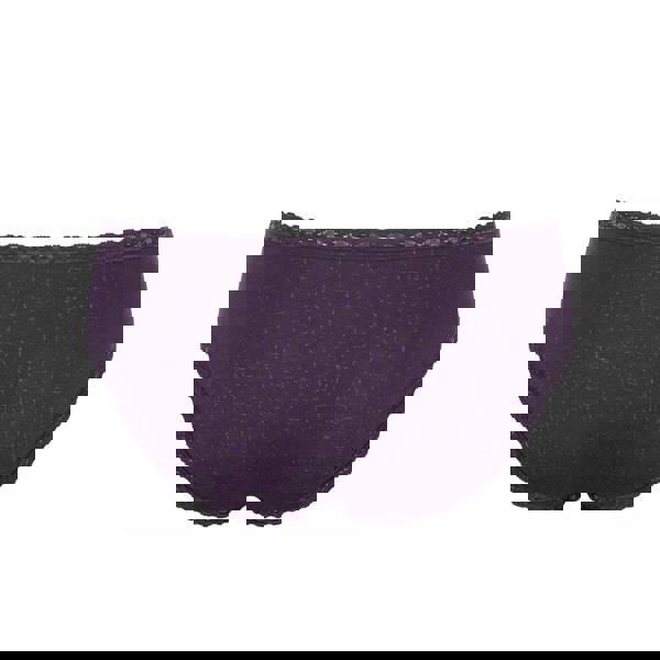 Sloggi 24/7 3-Pack Cotton Hipster Briefs, Cream/Purple/Red