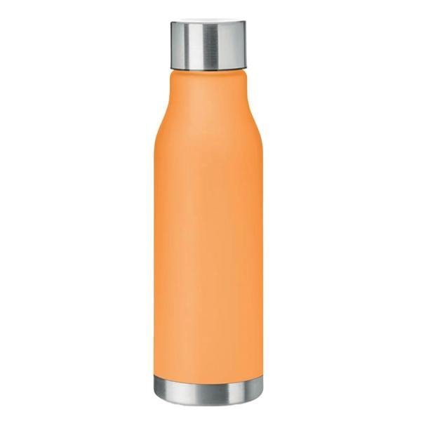 MidOcean Glacier RPET 600ml Water Bottle - Transparent Orange - 