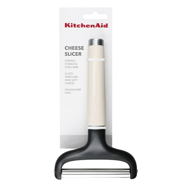 KitchenAid Stainless Steel Cheese Slicer - Almond Cream