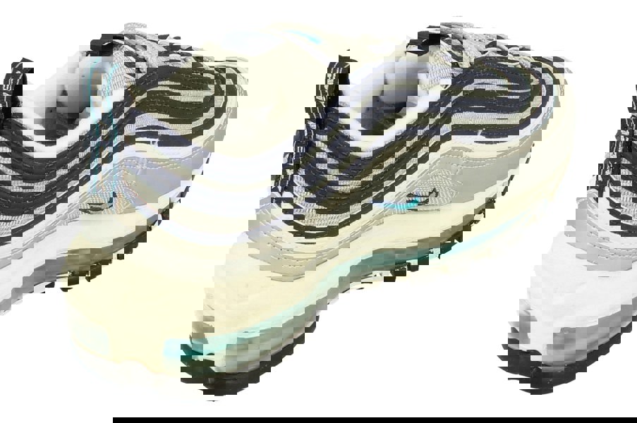 Nike Air Max 97 Og Womens Dq9131  001 - Metallic Silver Chlorine Blue 001 - Photo 2