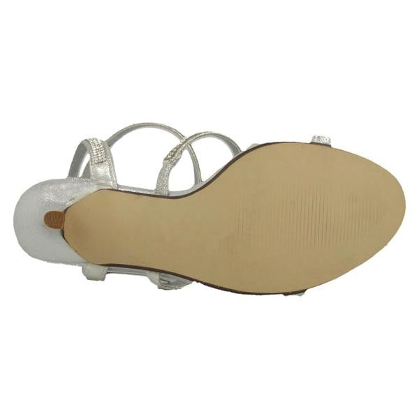 Anne Michelle Ladies Anne Michelle Bar Strap Heeled Sandal