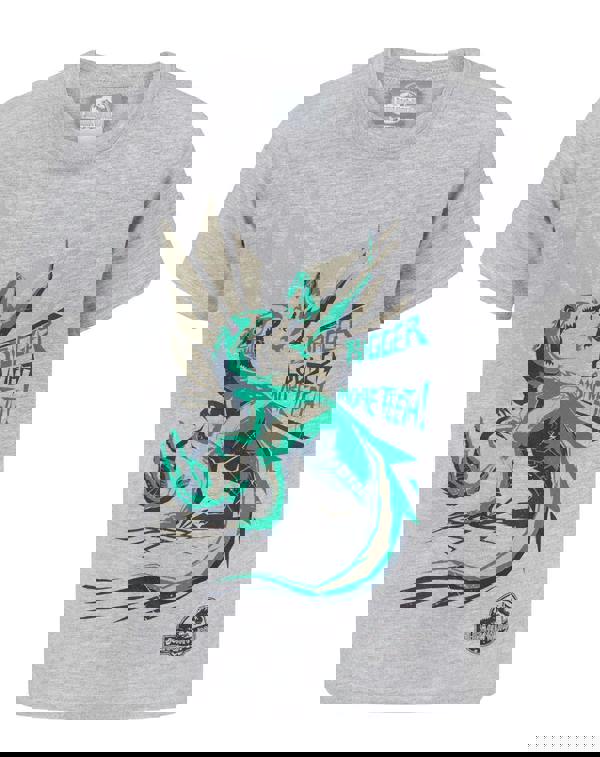 Jurassic World Boys Grey Dinosaur Short Sleeved T-Shirt