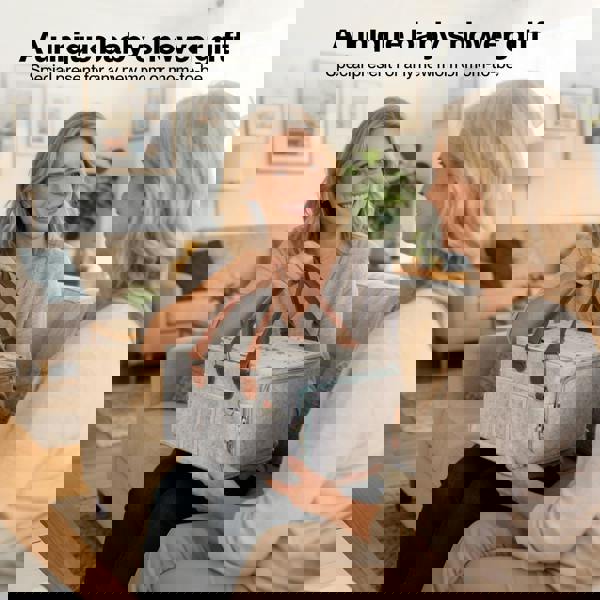 Dekko Nappy Caddy Organiser Baby Diaper Storage Bag With Shoulder Strap Portable