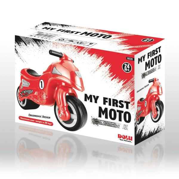 Dolu Toddler Kids My First Moto Ride On Motorcycle, Red - 2 Years+