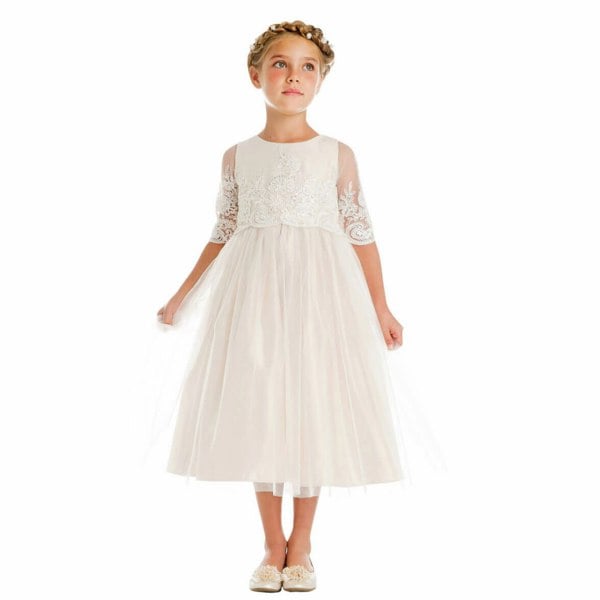 Harlow dress in Champagne colour