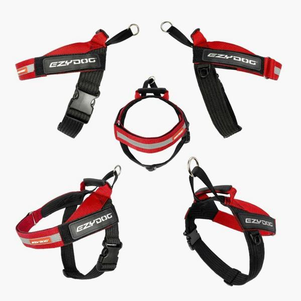 EzyDog Express Dog Harness in Red