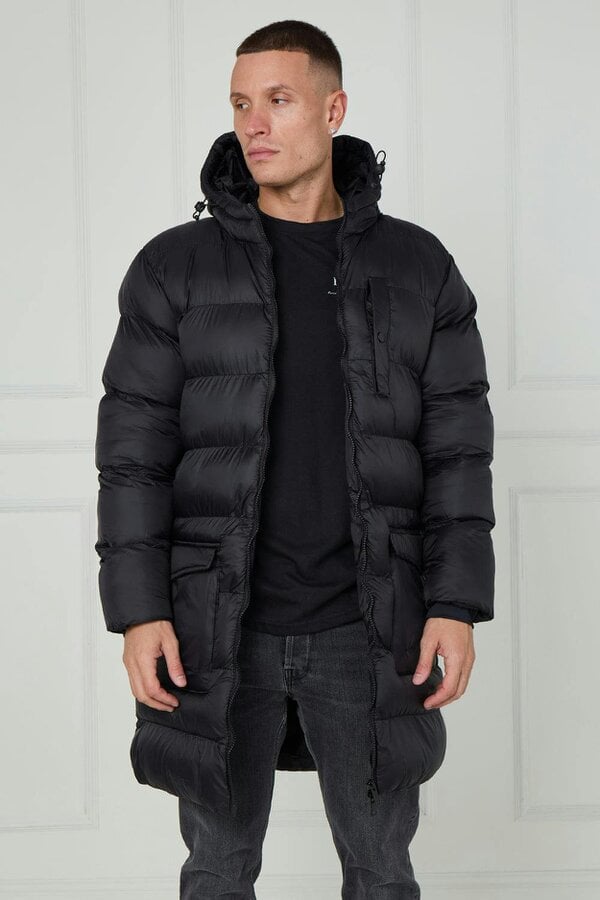 Men’s Longline Puffer Coat