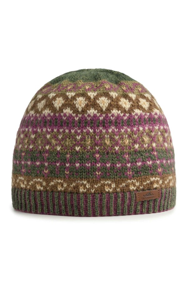 SuperBobble Burra Fern Fairisle Beanie Hat