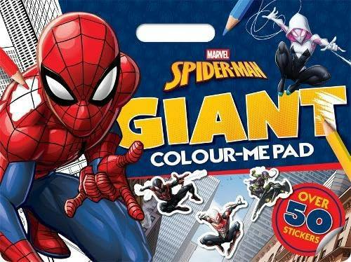 Marvel Spider-Man: Giant Colour-Me Pad | Superhero Colouring & Activity Book for Kids
