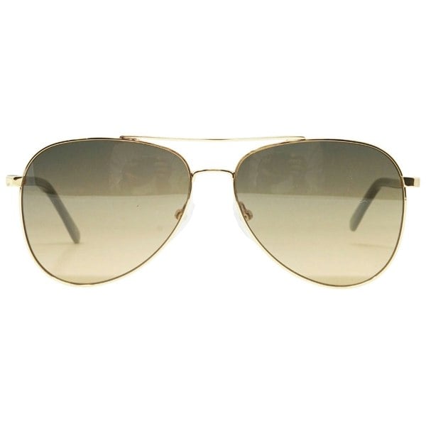 Calvin Klein Gradient Lens Shiny Gold Sunglasses