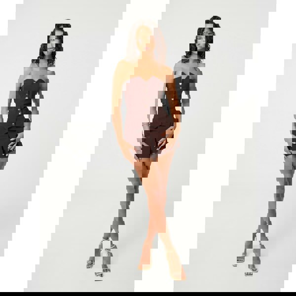 Pink Vanilla Bandeau Corset Top