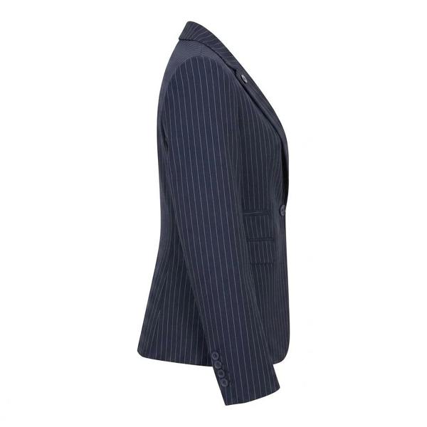 TPW-37 - Women's 3 Piece Navy Blue Pinstripe Suit - TruClothing.com - 5