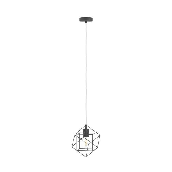 Pagazzi Lighting Helix 1 Light Black Pendant Ceiling Light