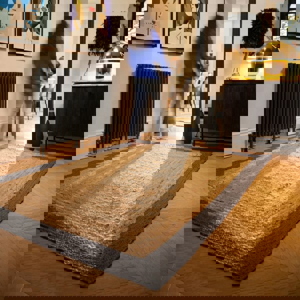 Origins Jute Border Grey