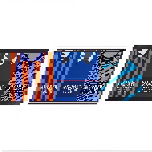 BritishmadeGifts Rangers Football Fan - Retro Bar Box - The Perfect Time Capsule Gift Box for Football Lovers