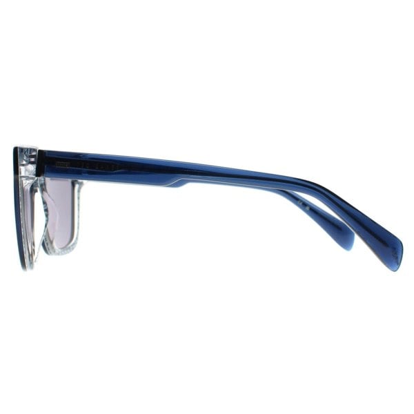 Ted Baker Sunglasses TB1722 Garret 691 Black on Clear Green
