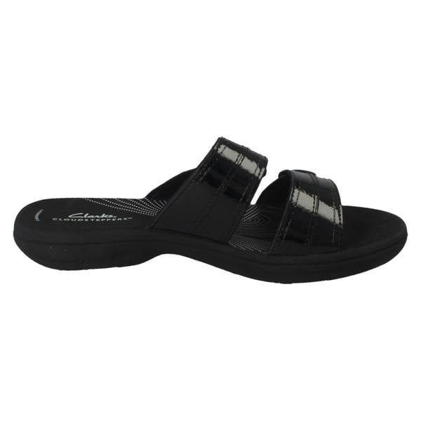Clarks Ladies Clarks Dual Strap Sandals Brinkley Maye