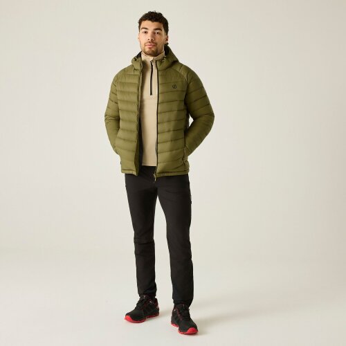 Dare 2B Mens Torrek Mountain Baffled Padded Jacket - Martini Olive