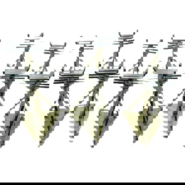 Static Caravan Axle Stands Very Large X6 (Extra Wide Mobile Home Support 18" - 24")