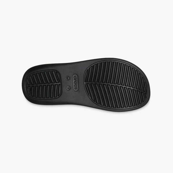 Crocs 209410-001 GETAWAY PLATFORM FLIP Womens Flip-Flops Black