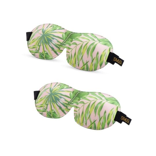 Contoured Sleep Mask Twin Pack Sets - Various Designs - Palm