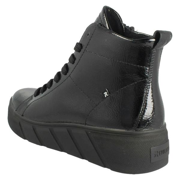 Rieker Ladies Rieker Revolution Lace and Zip Ankle Boots W0561