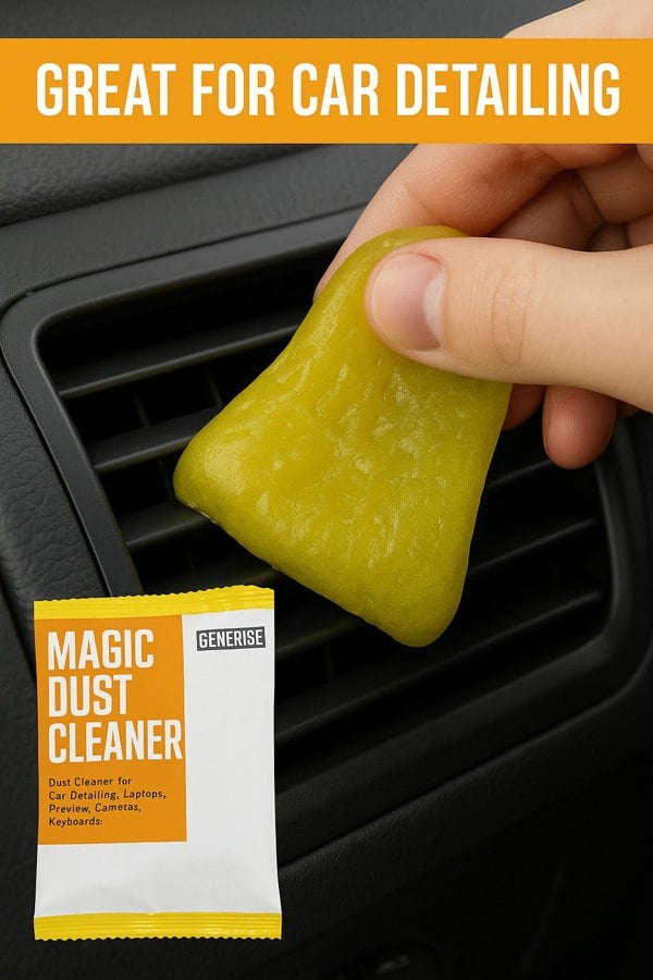 Generise Magic Dust Removing Gel Sachet - Yellow