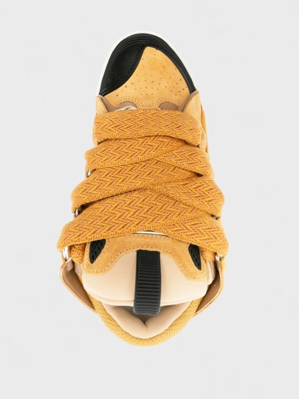 Lanvin Curb Oversized Sneakers Honey Orange - Supplied FashionLanvin