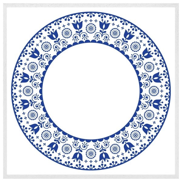 Benjamin Tate Design Folk art (picture Frame)