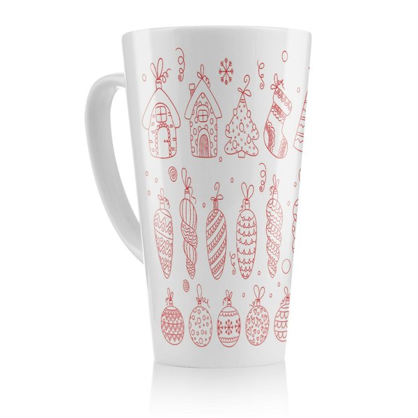 Benjamin Tate Design Winter Toys Dining Latte Mug