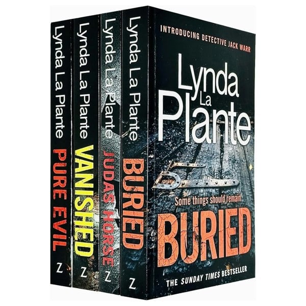 Zaffre Detective Jack Warr Series & Pure Evil 4 Books Collection Set By Lynda La Plante