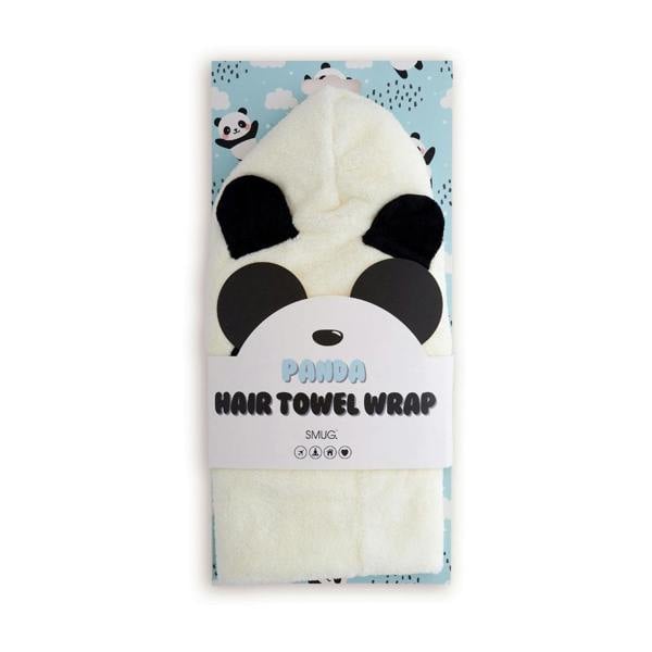 SMUG Novelty Hair Towel Wrap, Panda