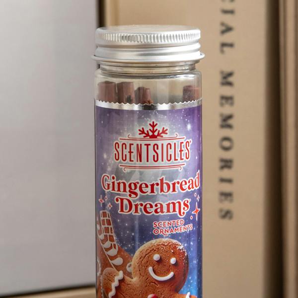 Samuel Alexander 25g Gingerbread Dreams Scented Christmas Scentsicles with Hanging Hooks