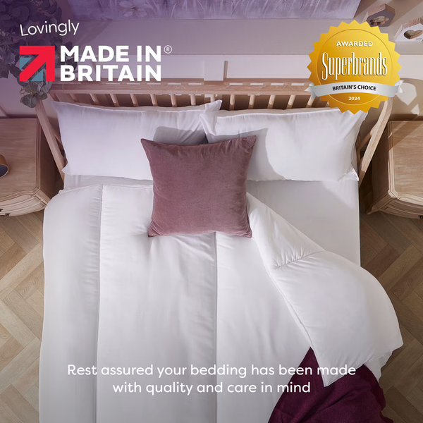 Slumberdown Feels Like Down Medium Support Pillow