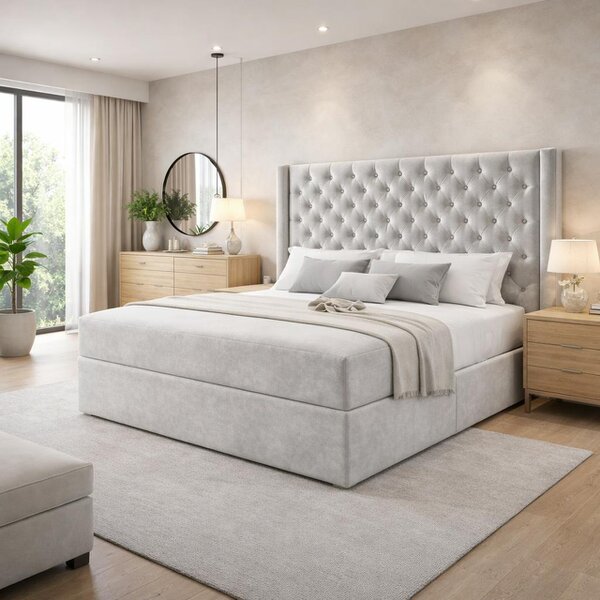 Great British Beds Chesterfield Winged Divan Bed