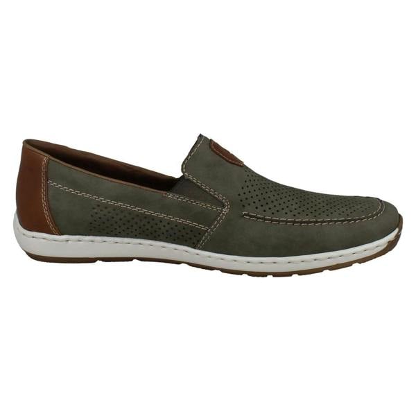 Rieker Mens Rieker Cut Out Detailed Summer Slip On Shoes 08866