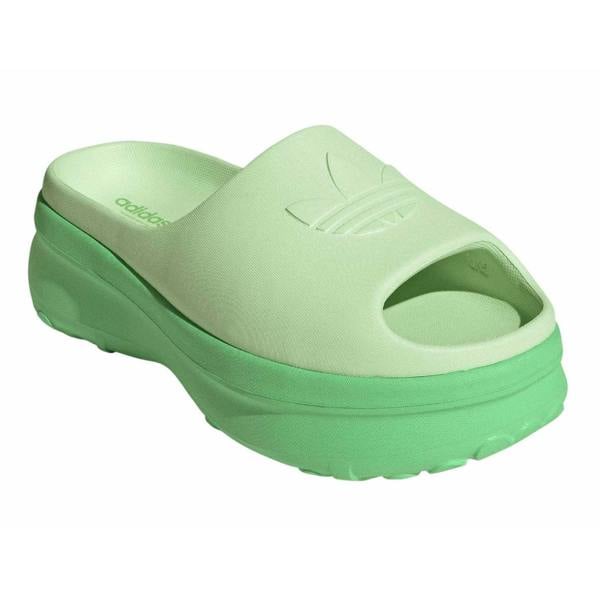 Adidas Unisex Adult Adifom Stan Casual Platform Slides - Green - 
