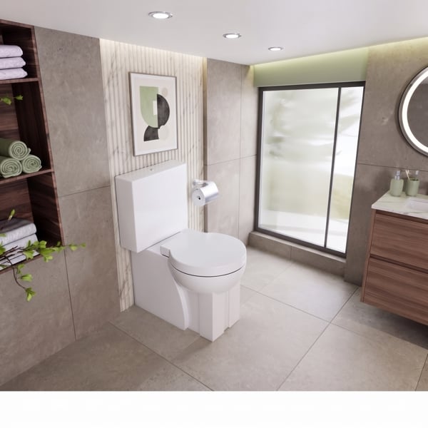 RTS ROUND 400 Duroplast Round Toilet Seat with Soft-Close Hinge