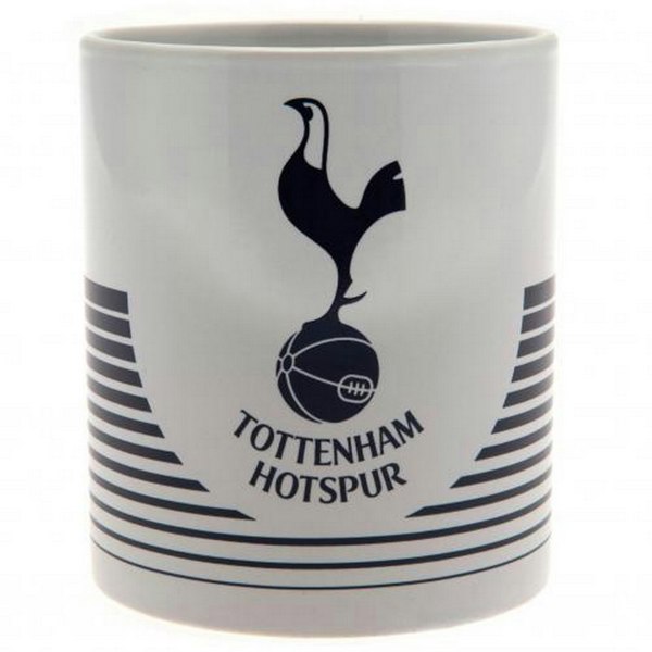 Tottenham Hotspur FC Official Ceramic Mug - White/Black