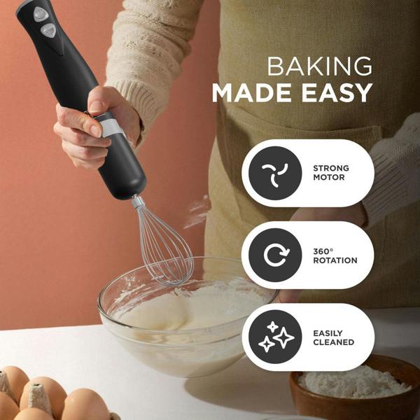 DMD Collective Hand Blender with Accessories – 3-in-1 Stick Blender Set