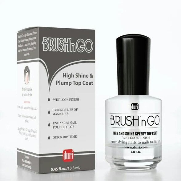 DURI BRUSH N GO High Shine & Plump Top Coat