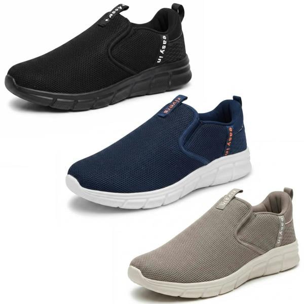 Spot On Mens Spot On Casual Slip On Trainers AA233