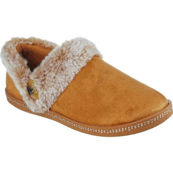Skechers Cozy Campfire Fresh Toast Women's Slippers in Chestnut