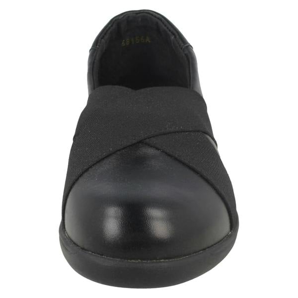 DB Shoes Ladies Easy B Wide Fitting Flat Shoes Florac