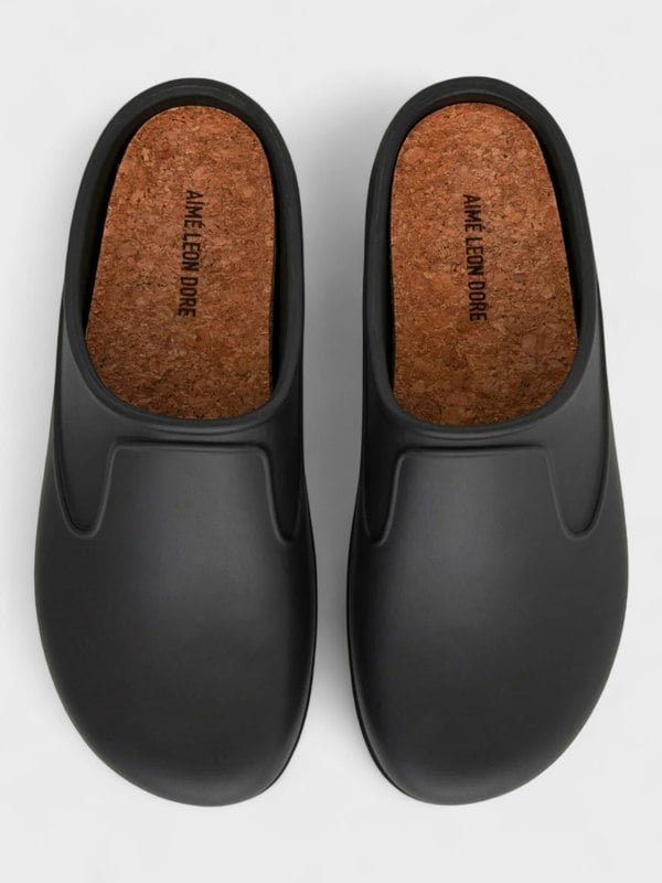 Aimé Leon Dore Garden Mule Jet Black