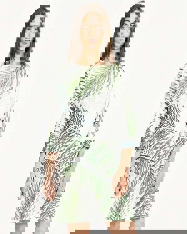 Great Plains Palm Camo Shift Womens Dress